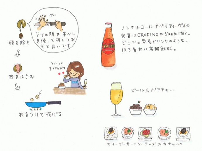 イタリア的日常ごはん 〜アペリティーヴォ編〜